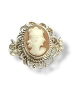 Ringe Mandile 1922 Dame Cammei antichi in Silber Conchiglia 2ANCM22